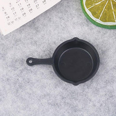 Mini Frying Egg Pans for Dollhouse Kitchen