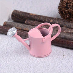 1:12 Scale Metal Watering Can Garden Decor for Dolls