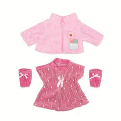 Pink Suit Socks Doll Clothes Fit For 17in Doll Not Include Doll