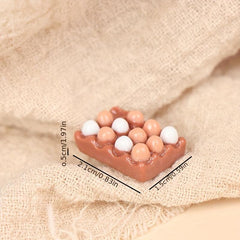 Mini Dollhouse Egg Scene Decoration Full Box Set