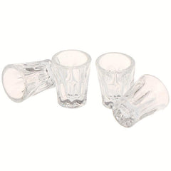 4pcs Mini Resin Transparent Cup Dollhouse Accessories