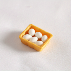 1:12 Doll Room Mini Egg Food Model Kitchen Doll Toy