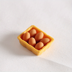 1:12 Doll Room Mini Egg Food Model Kitchen Doll Toy