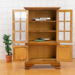 Modern Glass Cabinet Doll House Furniture Ornaments