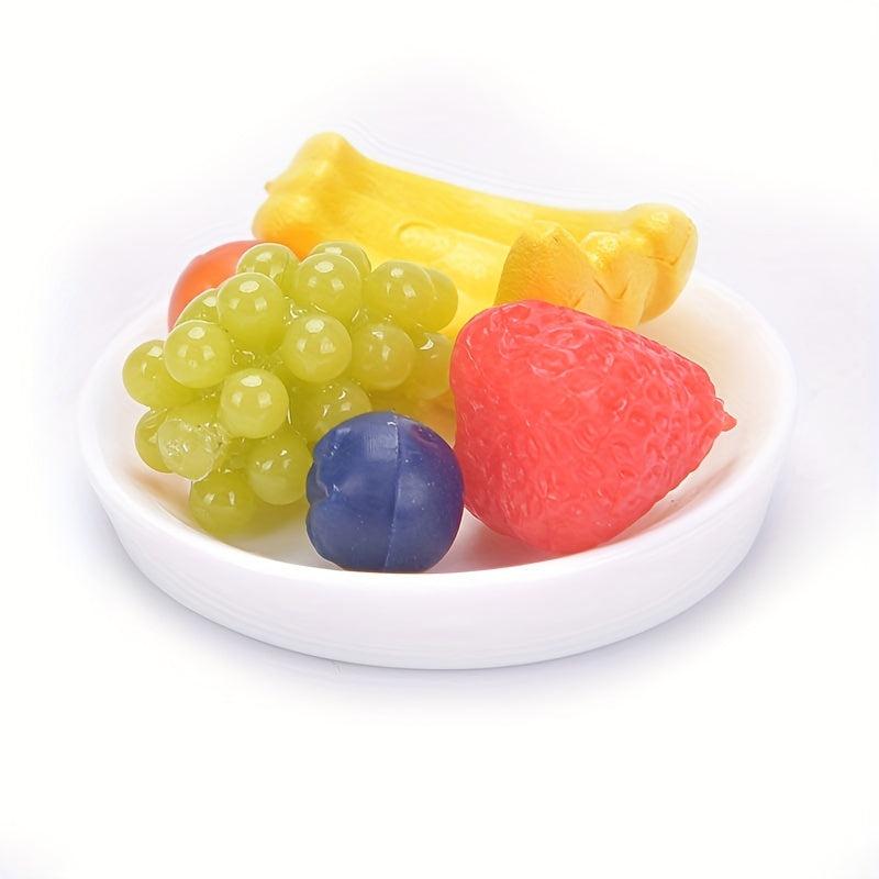 Mini Fruit Plate Dollhouse Decorative Home Decor