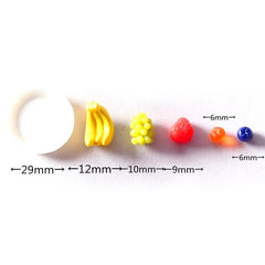 Mini Fruit Plate Dollhouse Decorative Home Decor