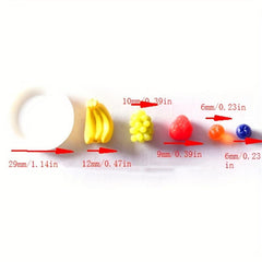 Mini Fruit Plate Dollhouse Decorative Home Decor