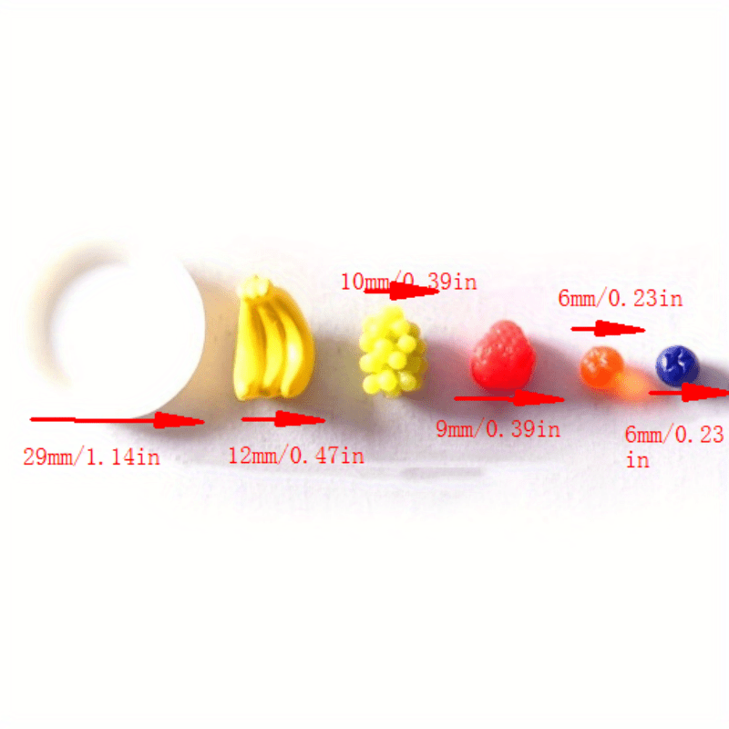 Mini Fruit Plate Dollhouse Decorative Home Decor
