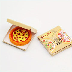 Miniature Pizza Box for OB11 BJD Doll Model Photography