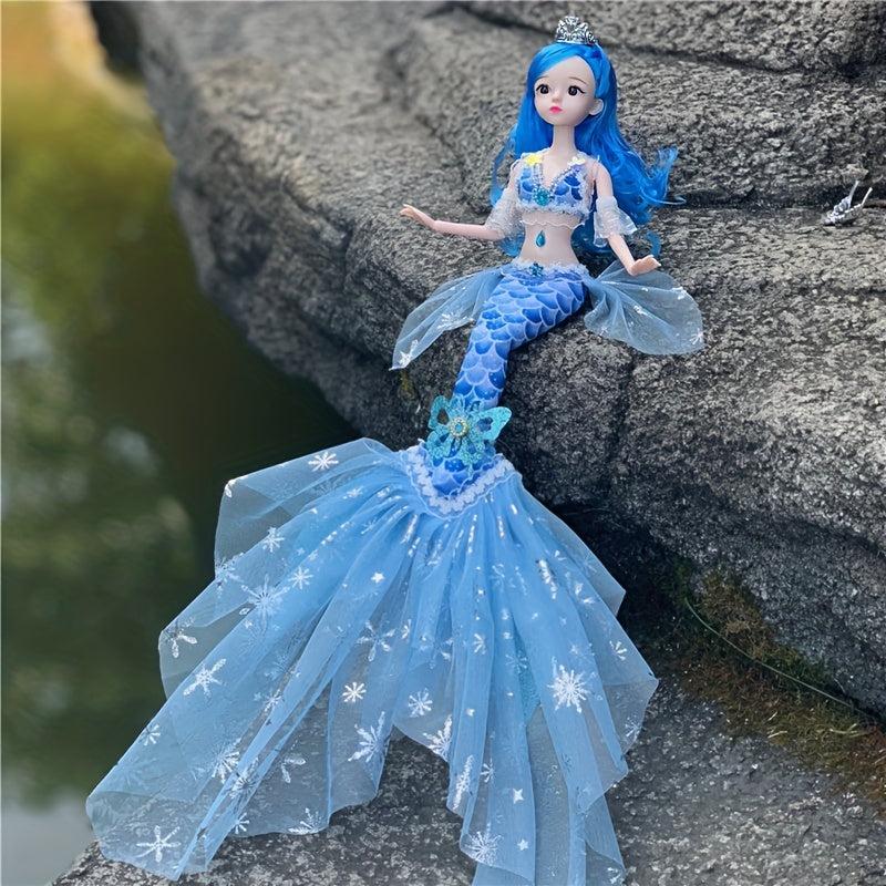 Princess Mermaid Doll Dress Up Toy Birthday Christmas Gift