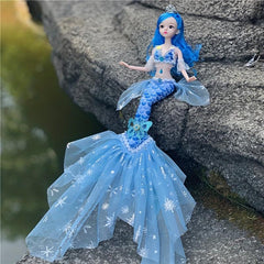 Princess Mermaid Doll Dress Up Toy Birthday Christmas Gift