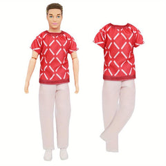 Boy Doll Clothes Set For 12 Inch Dolls Casual Wear Outfits