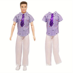 Boy Doll Clothes Set For 12 Inch Dolls Casual Wear Outfits
