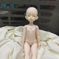 28cm BJD Doll Make up Open Eye Muscle 22 Joint Voxel Head