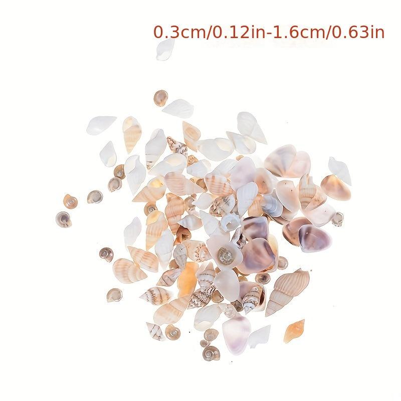 40pcs Mini Conch Shell Beach Hut DIY Accessories