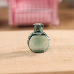 1:12 Dollhouse Glass Vase, Flower Arranger, Storage Jar, Home Garden Decor