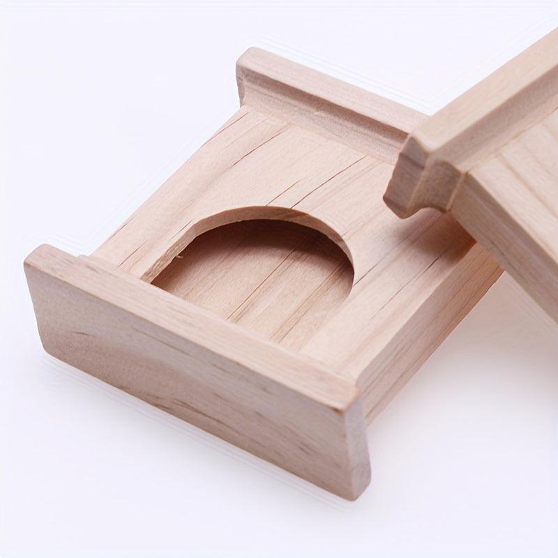 Wooden Fireplace Scene Furniture Toy for Kids