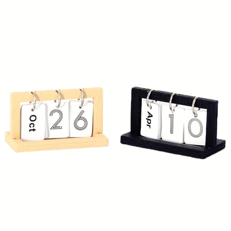 12 Dollhouse Desk Calendar Wall Calendar Home Decor Play House Toy