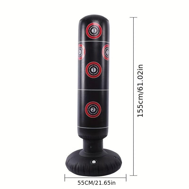 Inflatable Vertical Boxing Column Tumbler for Fitness, Adults & Children