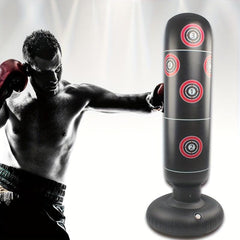 Inflatable Vertical Boxing Column Tumbler for Fitness, Adults & Children