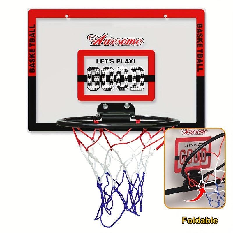 Kids Mini Basketball Rack Wall Mounted Board & Accessories