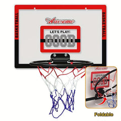 Kids Mini Basketball Rack Wall Mounted Board & Accessories