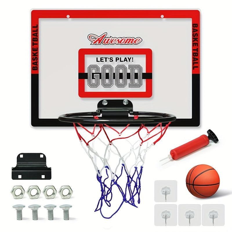 Kids Mini Basketball Rack Wall Mounted Board & Accessories