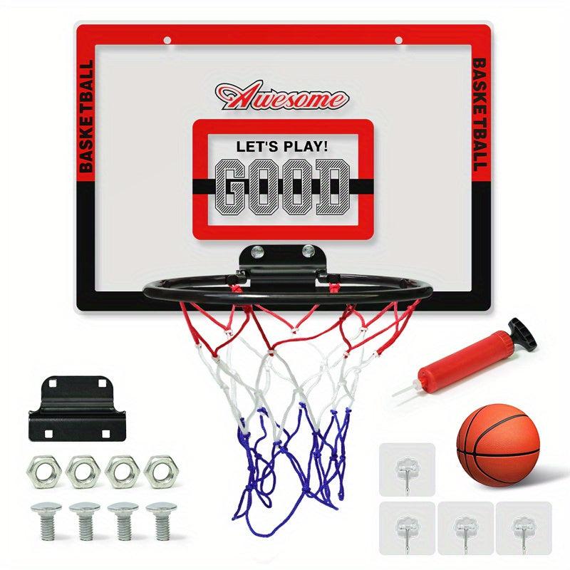 Kids Mini Basketball Rack Wall Mounted Board & Accessories