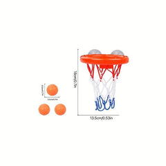 Bathroom Basketball Shooting Play Toys - 3 Ball Sets