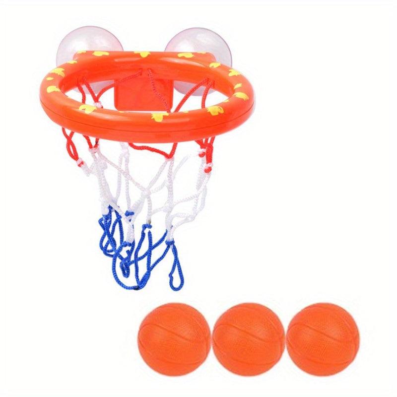 Bathroom Basketball Shooting Play Toys - 3 Ball Sets