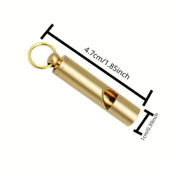Survival Whistle With Key Chain - Be Prepared For Any Adventure