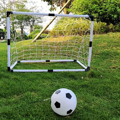 Kids' Outdoor Sports Toys Large Football Goal Set Portable Assembly