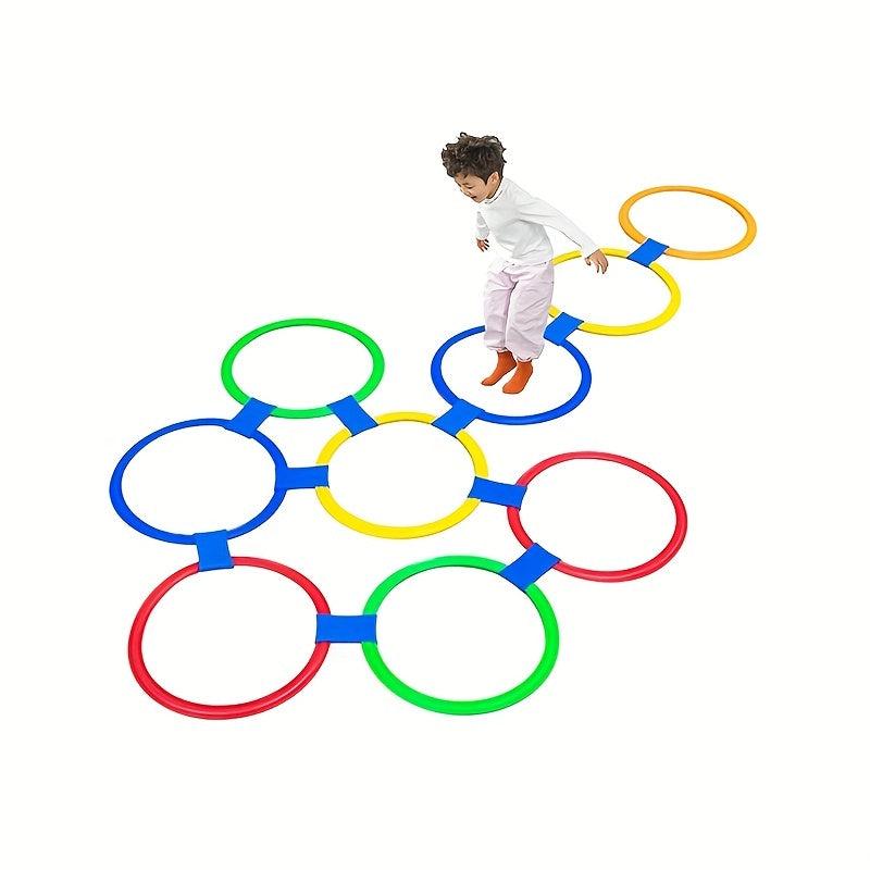 Kids Agility Sensitivity Training Set with Hoop Rings and Connectors