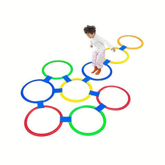 Kids Agility Sensitivity Training Set with Hoop Rings and Connectors