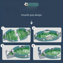 Kids' Football Table Puzzle Game Double Battle Interactive Desktop Kicking Game