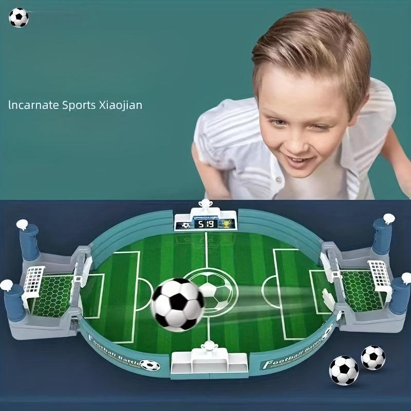 Kids' Football Table Puzzle Game Double Battle Interactive Desktop Kicking Game