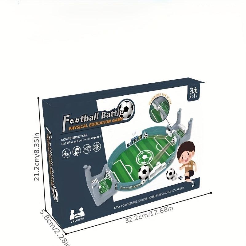 Kids' Football Table Puzzle Game Double Battle Interactive Desktop Kicking Game