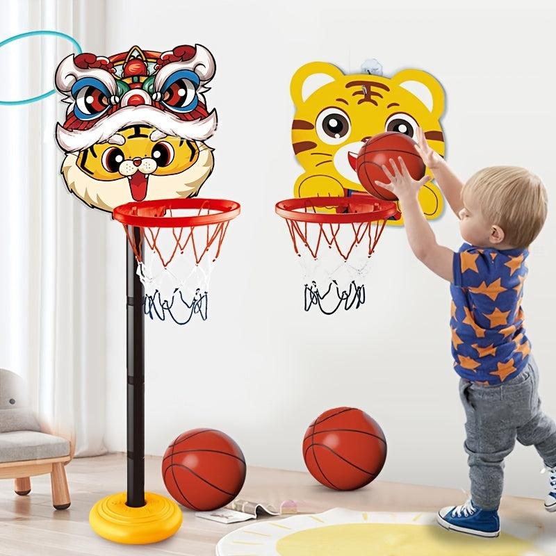 Interactive Basketball Shooting Toy with 1 Ball Set