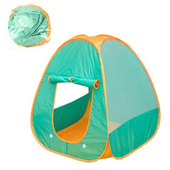 Green Children's Tent House Foldable Portable Game Toy