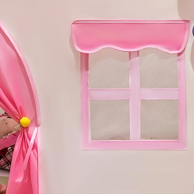 Kids Indoor Play House Field Grid Baby Room Tent Oxford Cloth Toy House