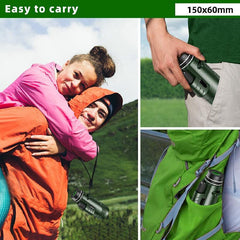 80x100 HD Monocular Telescope for Bird Watching Stargazing Camping Hiking Travel