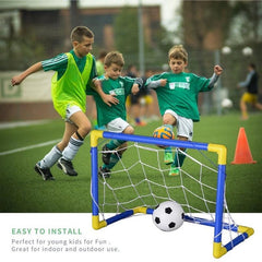 Boys' Football Kit Mini Goal Net And Ball Toy