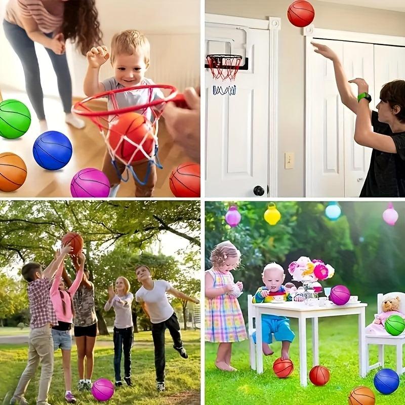 Mini Basketball Set Durable PVC Ball for Mini Hoop - 7 Inches