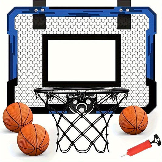 Kids Indoor Basketball Frame with LED Electronic Scoring