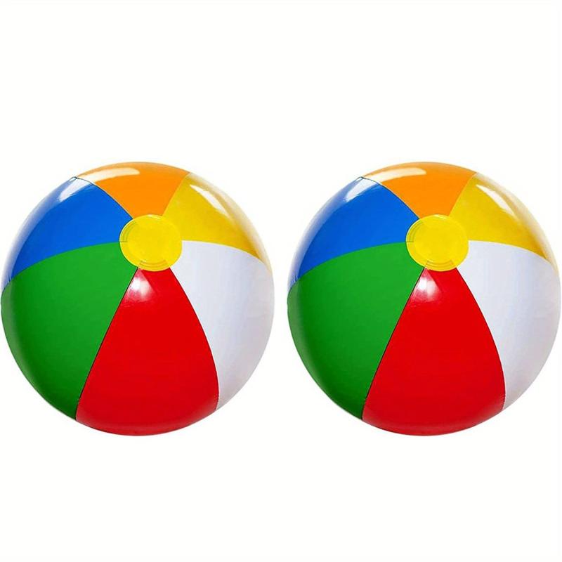 3PCS Inflatable Beach Ball Pool Party Favors Summer Water Toy Fun Game 20-32cm