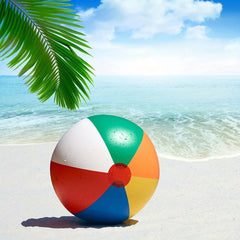 3PCS Inflatable Beach Ball Pool Party Favors Summer Water Toy Fun Game 20-32cm