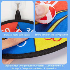 Sticky Balls Darts Throwing And Catching Balls Set