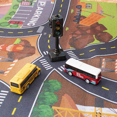 Toy Traffic Signal Light Model with Lights And Sounds