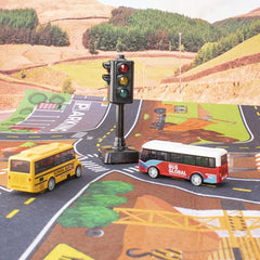 Toy Traffic Signal Light Model with Lights And Sounds