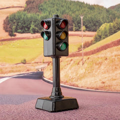Toy Traffic Signal Light Model with Lights And Sounds